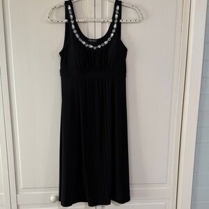Signature Black Sleeveless Dress